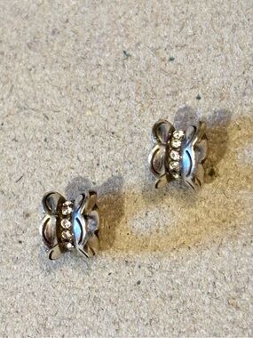 🆕Listing! Two Brighton Mini Scallop beads Fit MINI holders ONLY Silver Retired